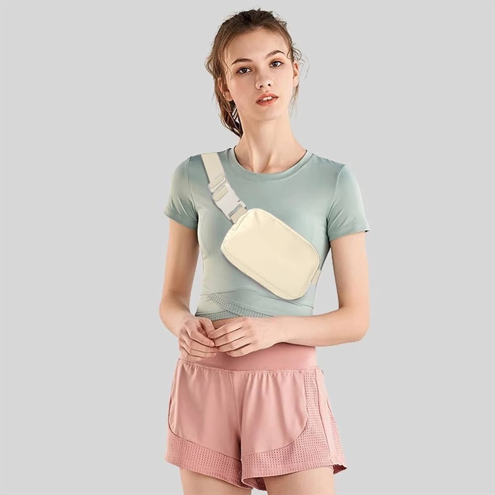 Cream Crossbody Bag